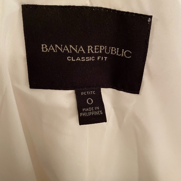 Banana Republic White Linen Blazer - Picture 4 of 4